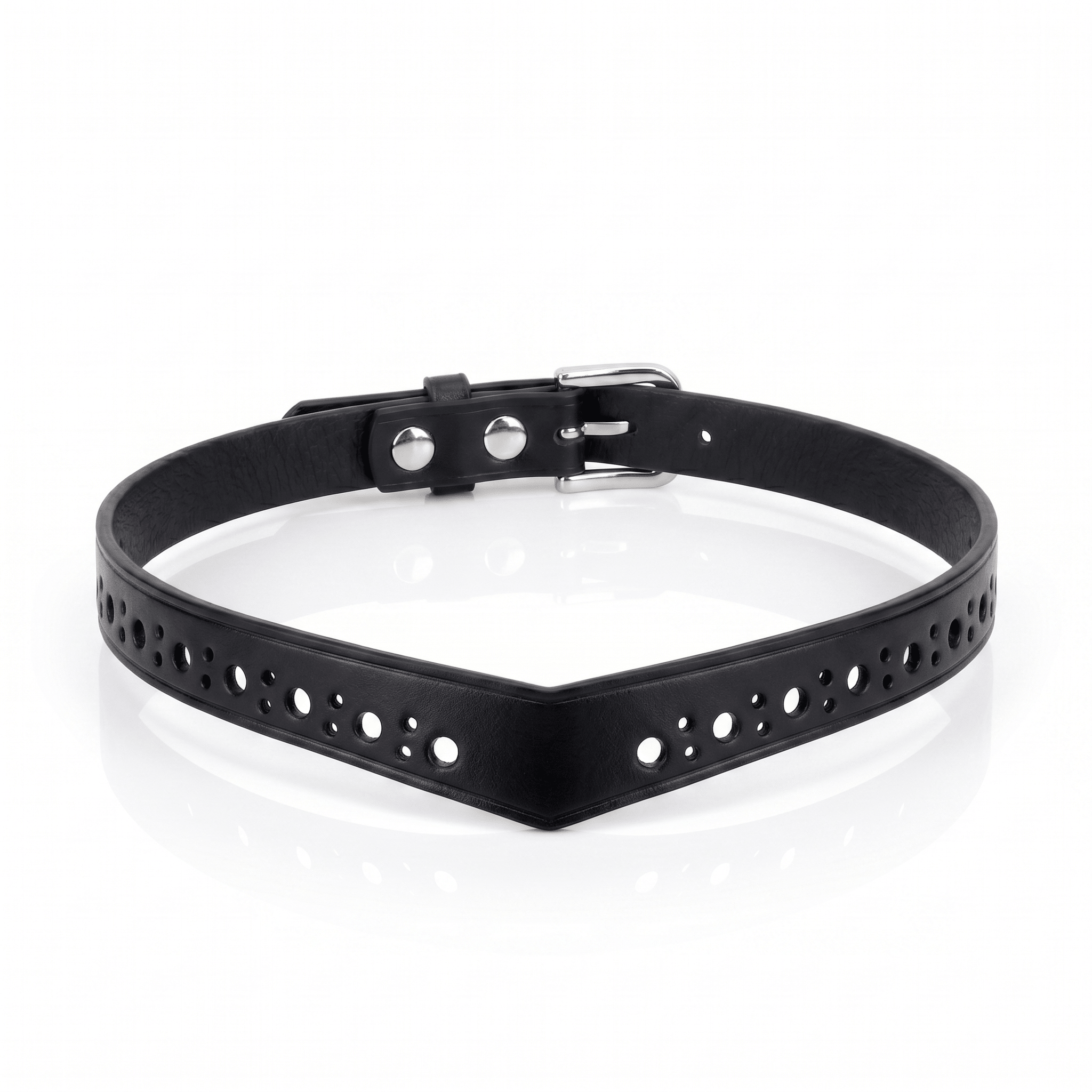 Vanguard Collar – Premium V-Shape Leather Choker | Hushcrafts® - Hushcrafts LLC