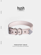 Vegan Leather choker collar with adjustable buckle, vagan leather choker, collar with buckle, snakeskin choker collar. - Hush