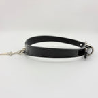 Vesper Choker – Black Python Leather Choker with Star Pendant | Hushcrafts® - Hushcrafts LLC