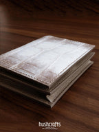 Wallet with Lock Clasp and Zipper - hushcrafts